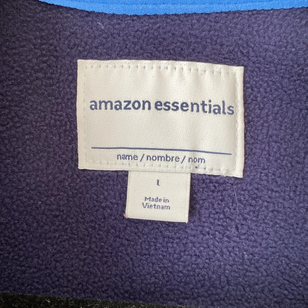 Amazon Essentials Boys‎ Fleece Vest - Navy Blue - Large